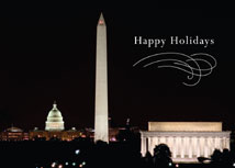 Good Evening Washington, DC Regional Holiday Card