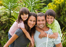 Our Merry Little Family Holiday Photo Card