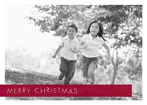 Merry Christmas Holiday Photo Card