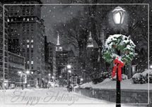 Big Apple Hush Holiday Cards