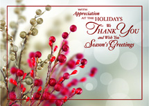 Tidings of Appreciation Holiday Cards