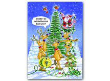 Holiday Light-Up Electircal Contractor Cards