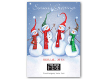 High Five Gang Holiday Logo Cards