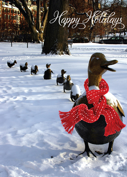 Make Way for Ducklings Boston Regional Card