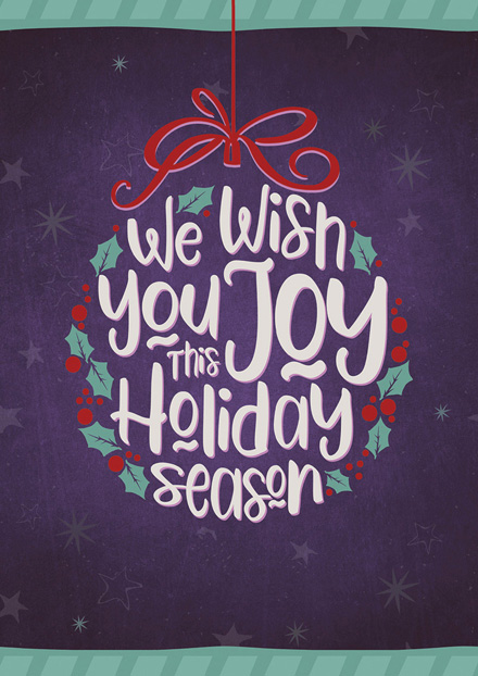 Filled with Joy Holiday Cards