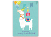 Llama-zing Day Birthday Cards