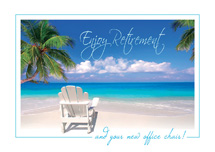 Tropical Retreat Congratulations Cards