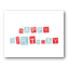 Color Block Birthday Greeting Cards
